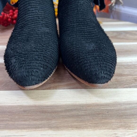 L34 Linden Women's Comfy Leather Winter Booties Sz 40EU / 9-9.5US in Black - Picture 5 of 11